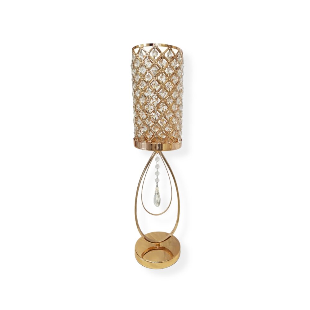 Candelabra Bling GOLD on foot