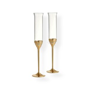 Champagne Glass set GOLD Vera Wang