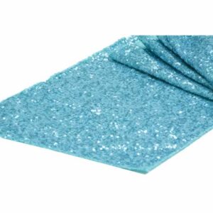 Table Runner Payette - TURQUOISE