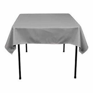 Tablecloth square 54" x 54" Polyester - GREY
