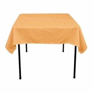 Tablecloth square 54" x 54" Polyester - GOLD
