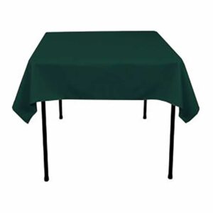 Tablecloth square 54" x 54" Polyester - FOREST GREEN