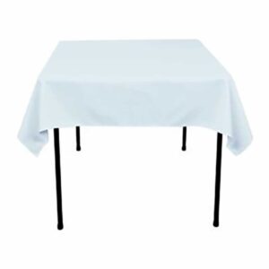 Tablecloth square 54" x 54" Polyester - LIGHT BLUE
