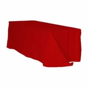 Tablecloth rect. 90" x 156" Polyester - RED