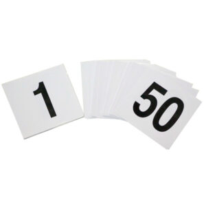 Table Numbers (1- 50)