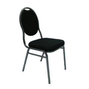 Black banquet chair