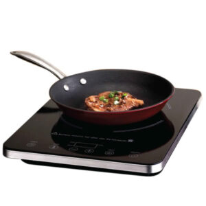 Induction pan 9" red